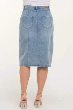 Iben denim skjørt