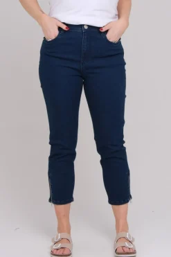 Siri denim capri